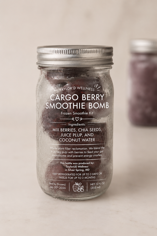 Cargo Berry Smoothie Bombs