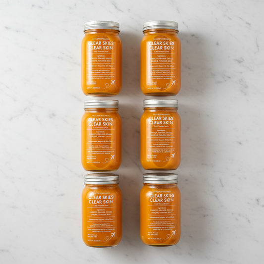 Clear Skies Clear Skin – 6 Pack with Label