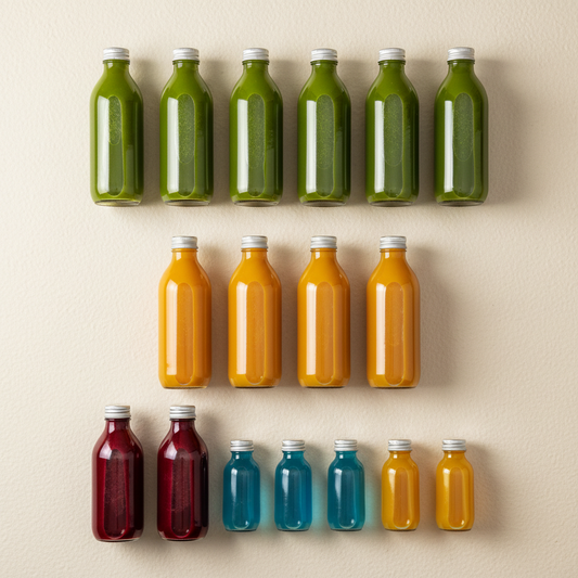 The Ultimate Flight Pack - all Taylor(d) Wellness products arranged on cream background